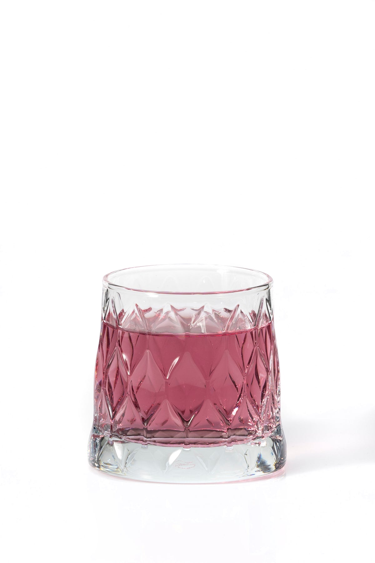 Leafy drinking glass short set of 4