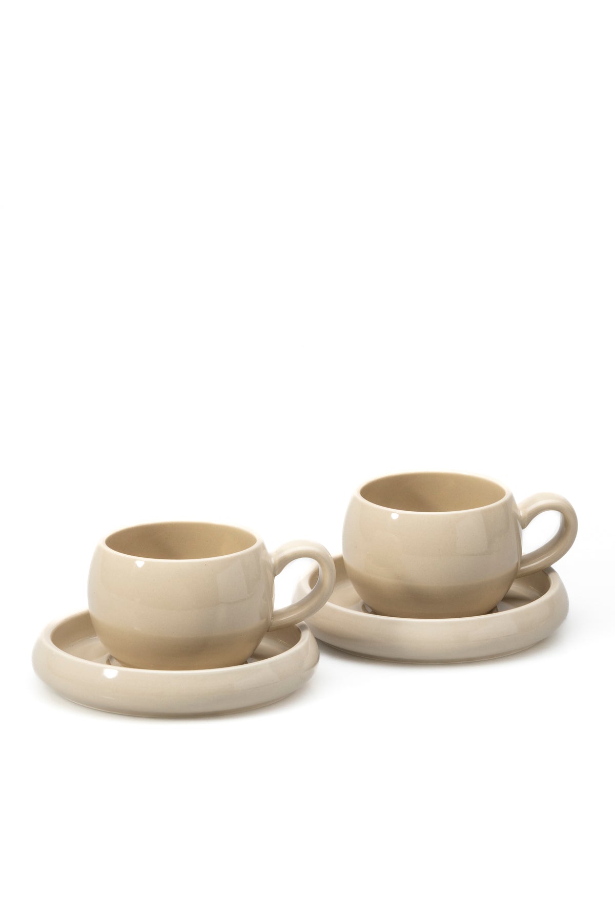 Bondy Beige Mokka Tassen-Set 4-teilig