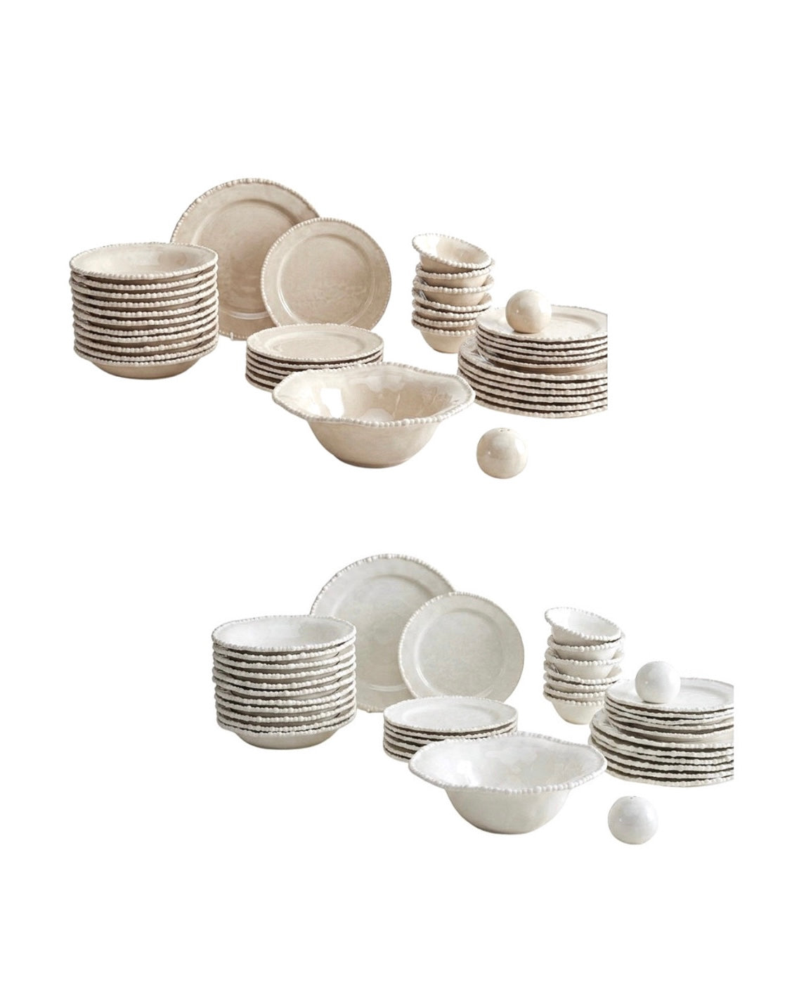 Pearly Shine Geschirrset 27-teilig