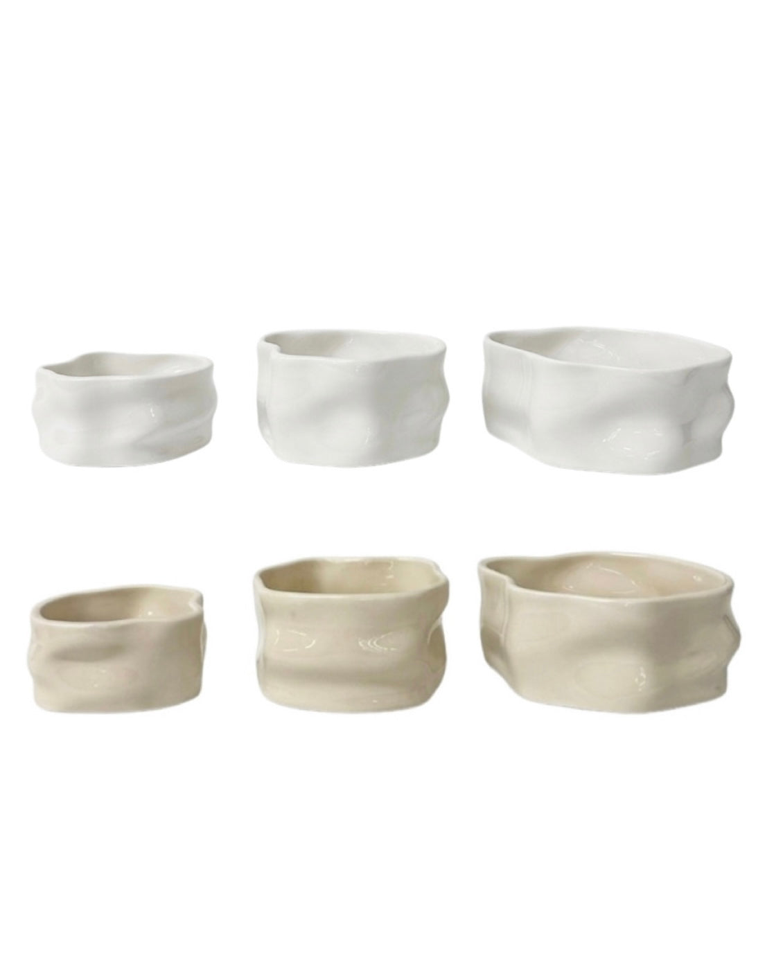 Diamond Keramik Schalen 6er Set
