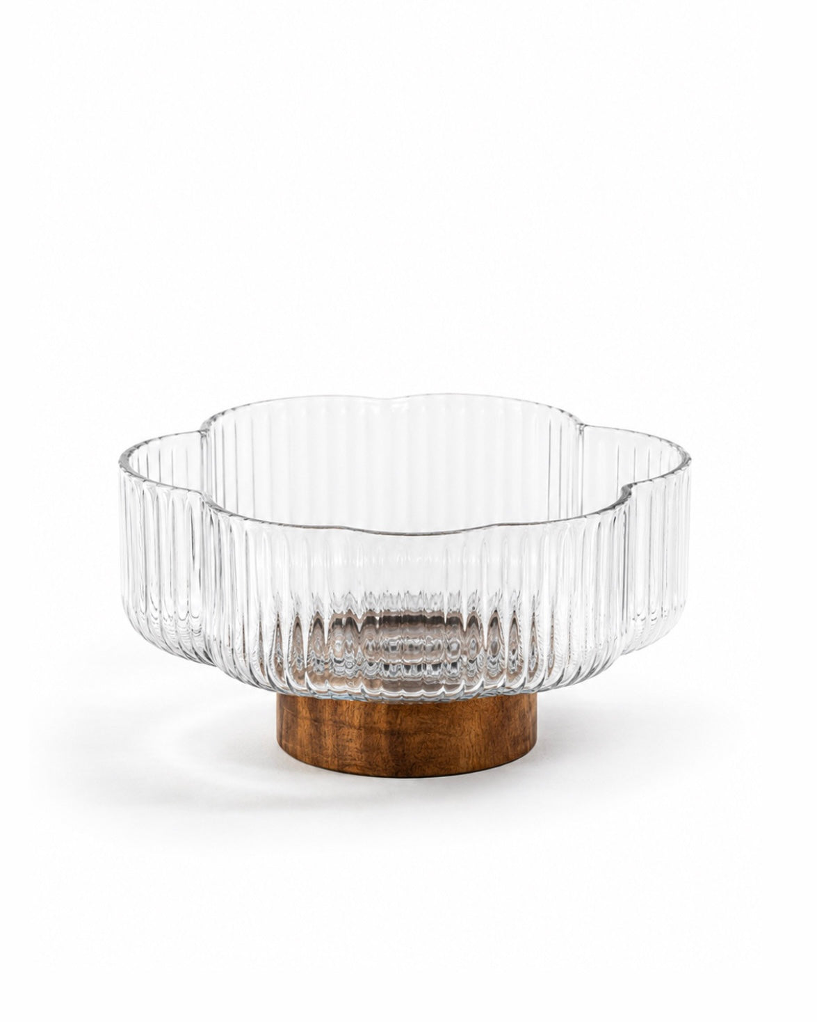 Akazie Riffle Flower Bowl