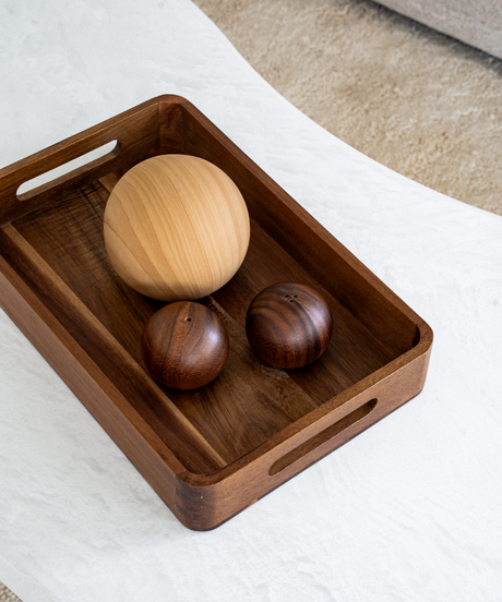 Akazie Tora Tablett Mittel 25,3x35,3cm