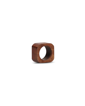 Serviettenring Holz Moku 4er Set