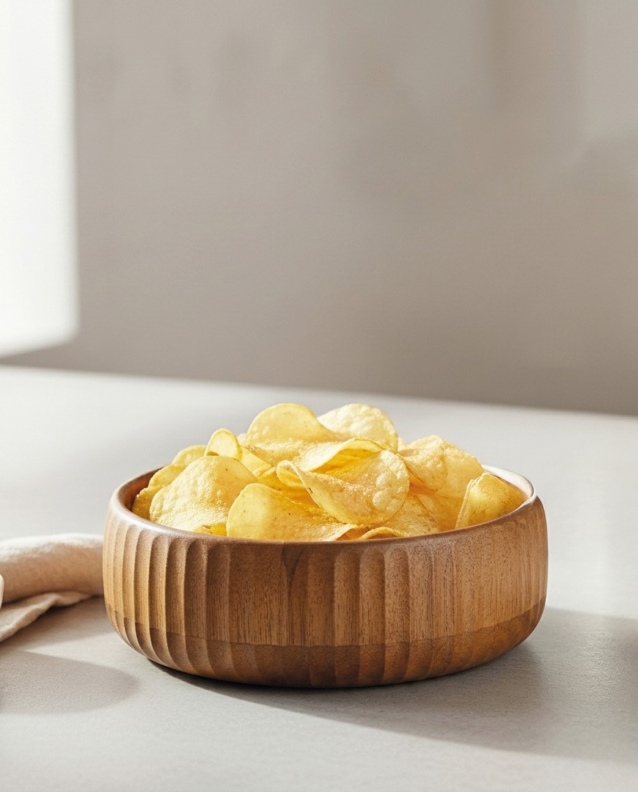 Akazienholz Stripe Bowl