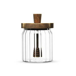 Stripe Akazien Honigglas