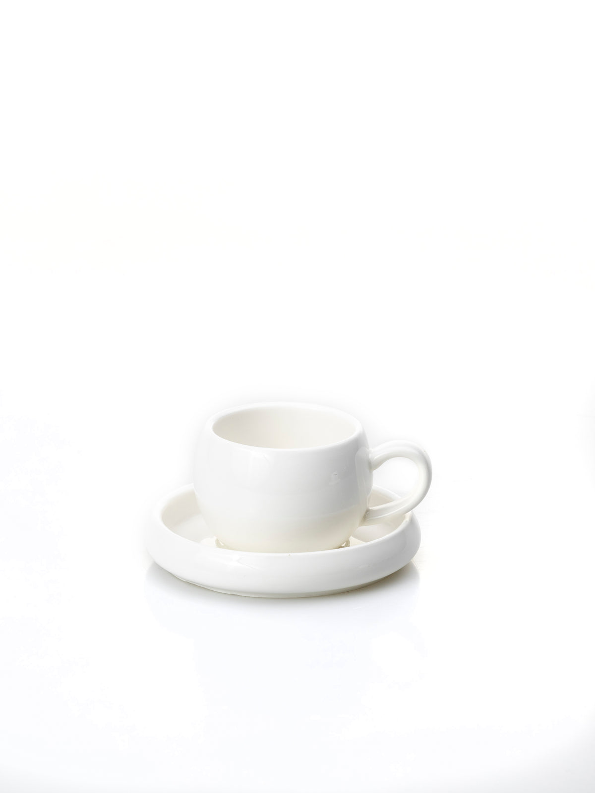 Bondy White Mokka Tassen-Set 4-teilig