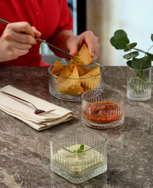 Elysia 4-piece square bowls