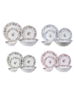 Vintage Rosemont Teller - Set 25-Teilig