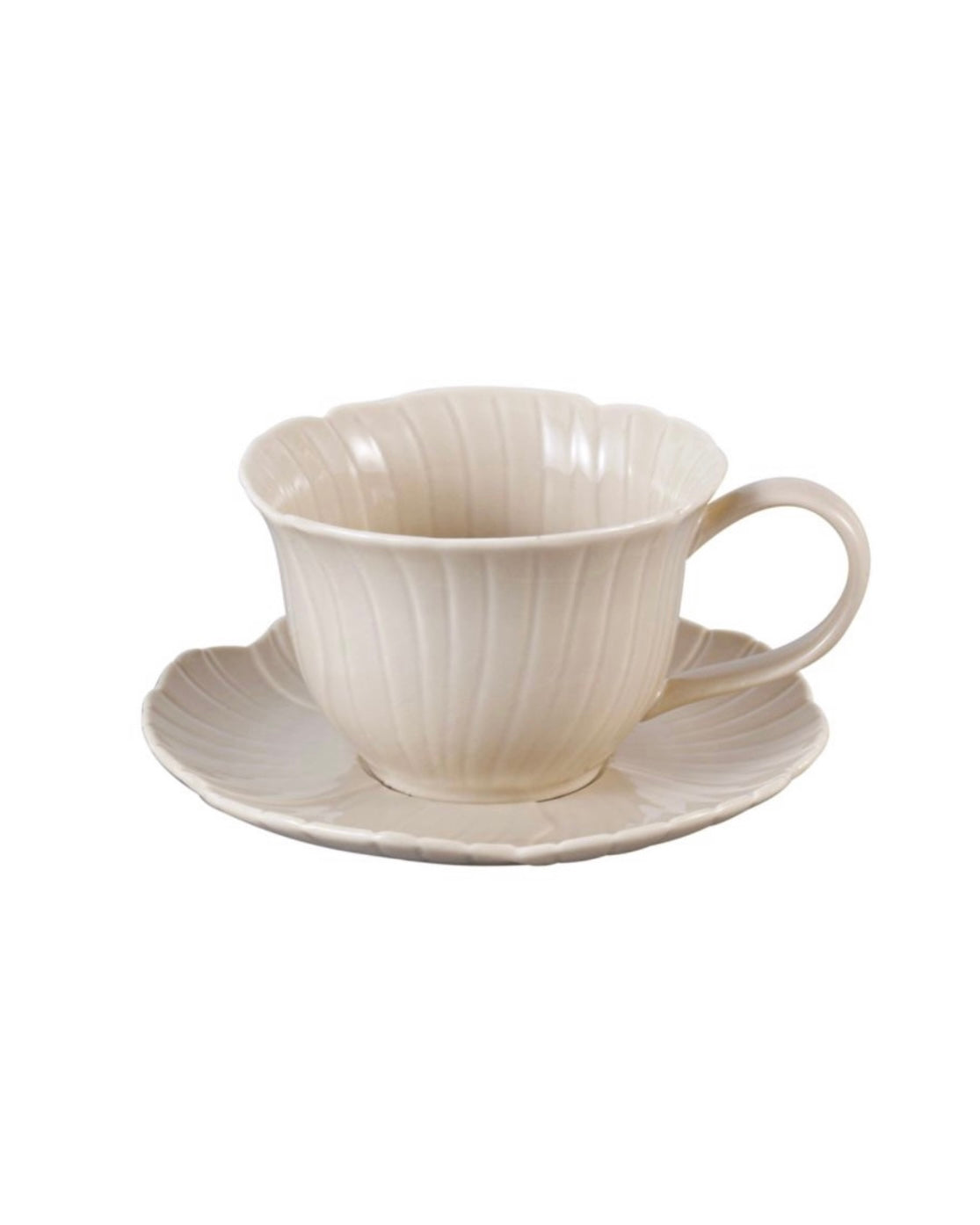 Florange Beige Kaffee-Set