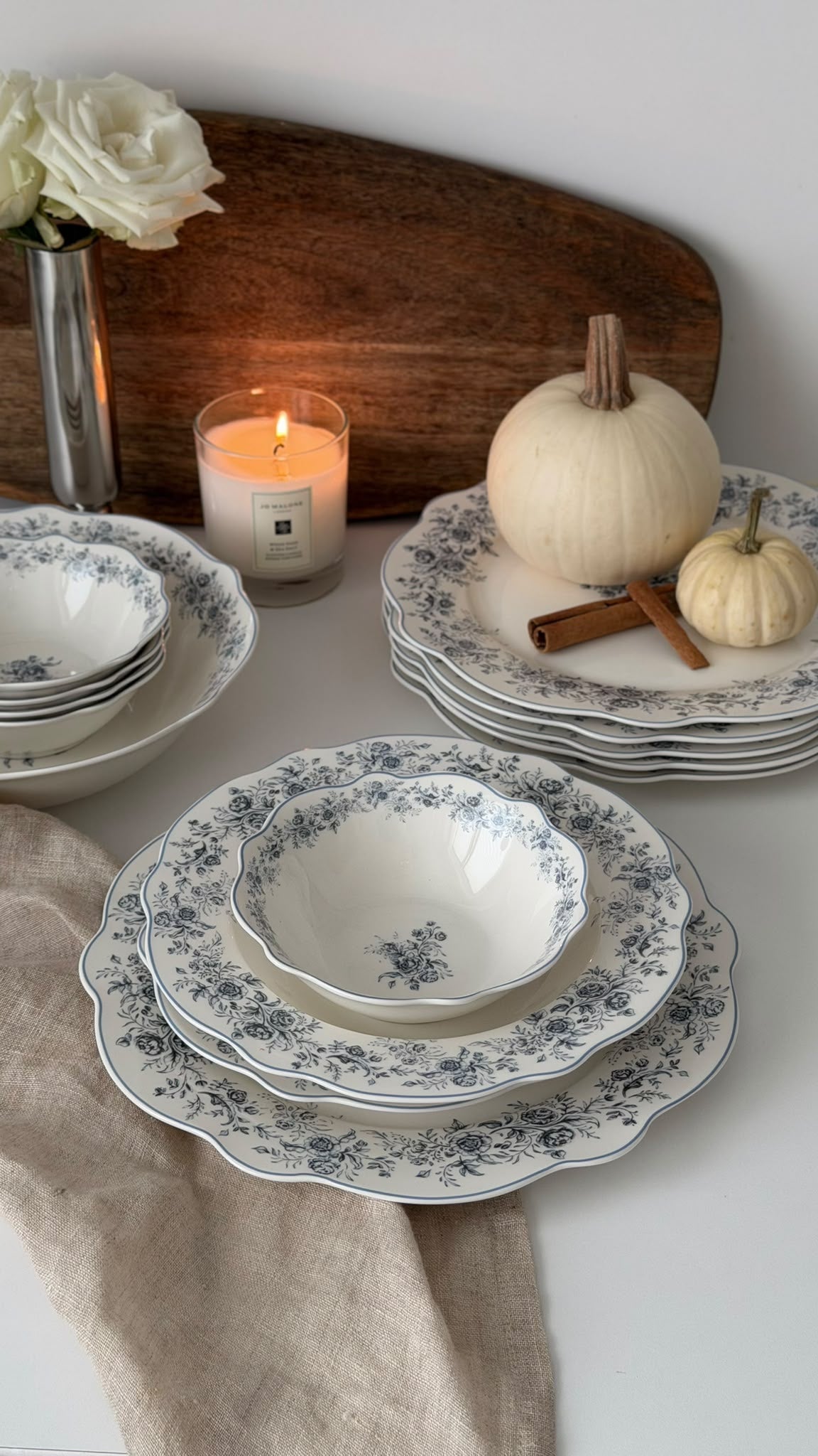 Vintage Rosemont Teller - Set 25-Teilig
