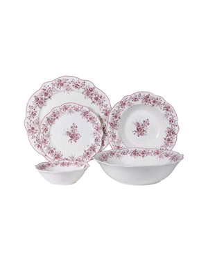 Vintage Rosemont Teller - Set 25-Teilig