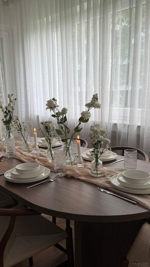 Mimoza Teller-Set