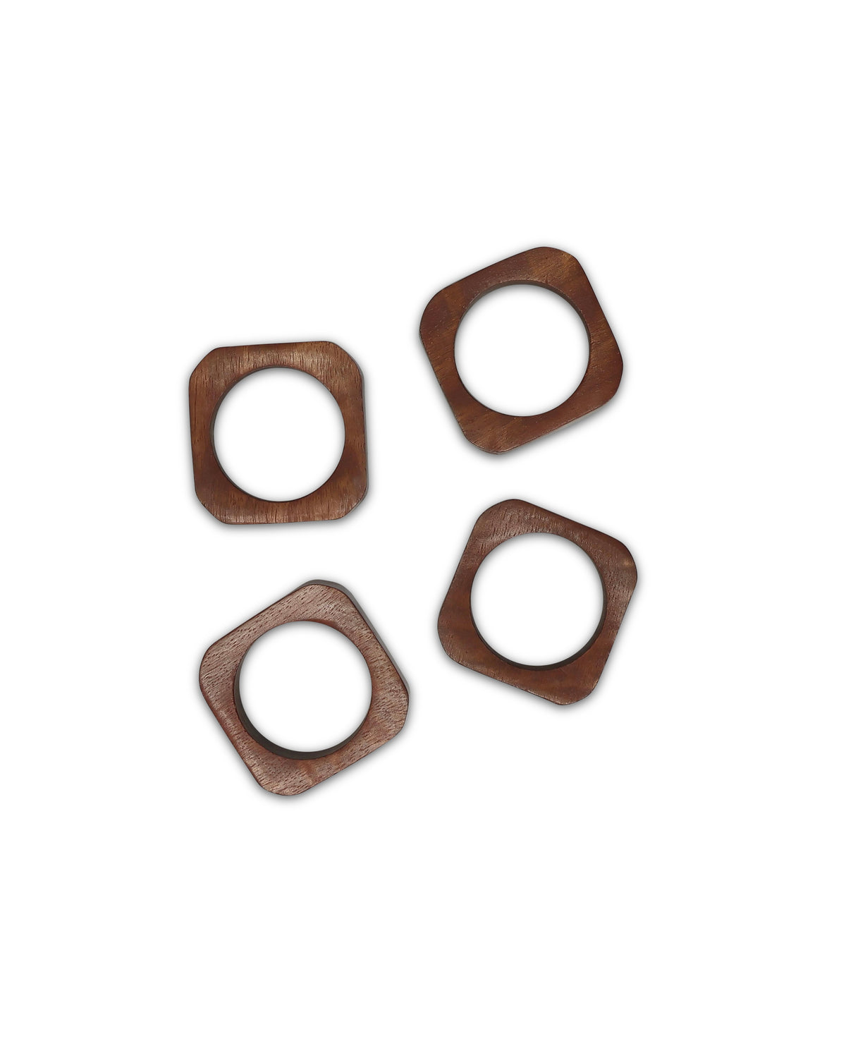 Serviettenring Holz Moku 4er Set