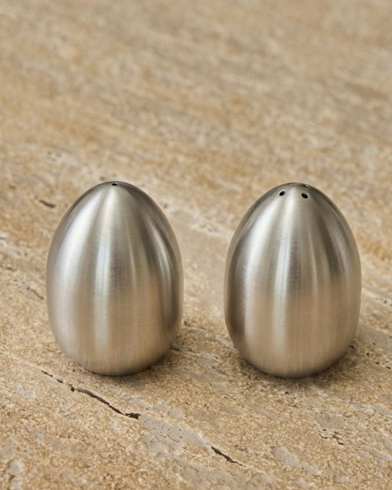 Aura Egg Salz & Pfefferstreuer 2er Set