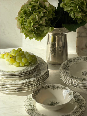 Vintage Rosemont Teller - Set 25-Teilig