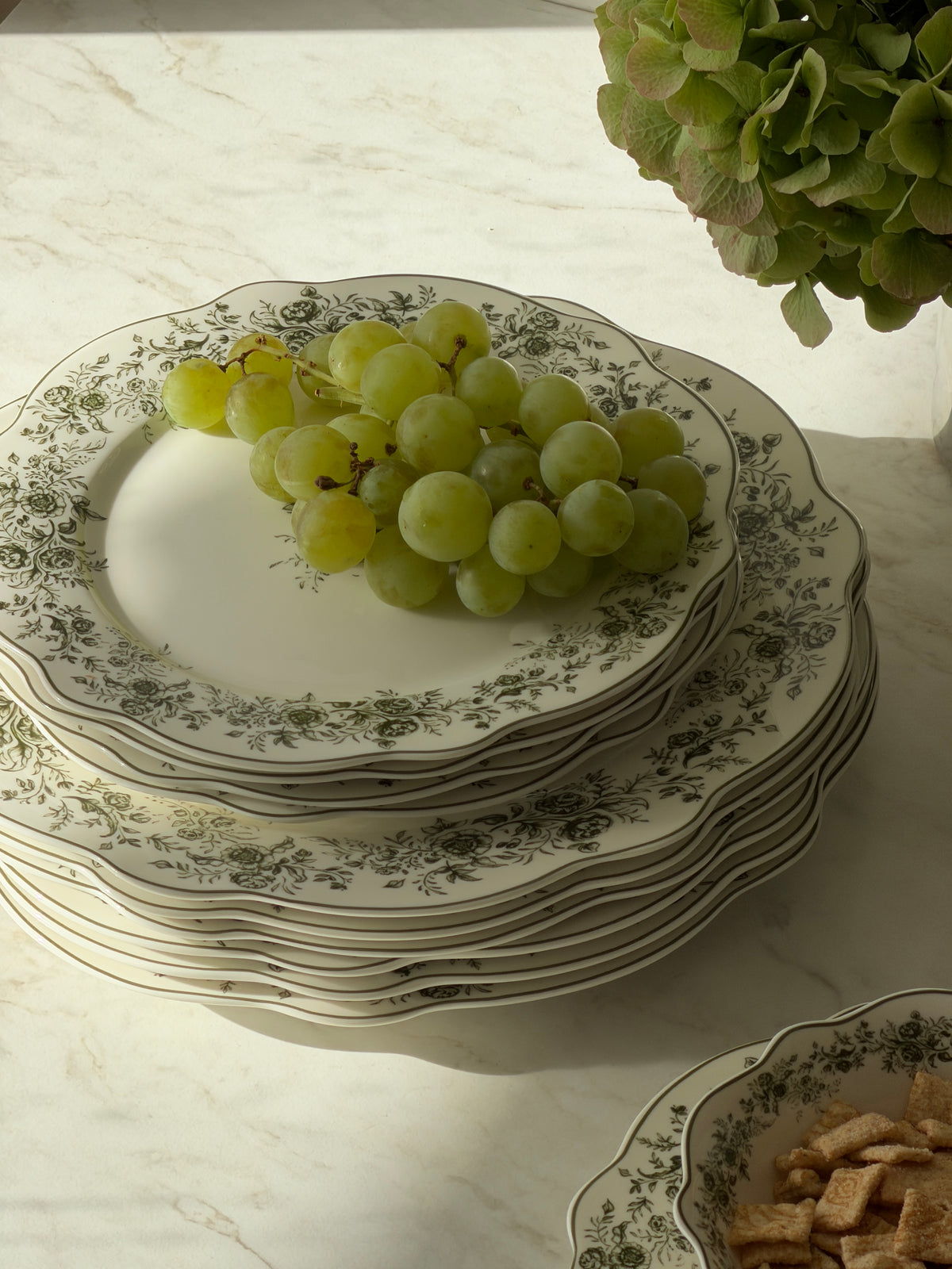 Vintage Rosemont Teller - Set 25-Teilig