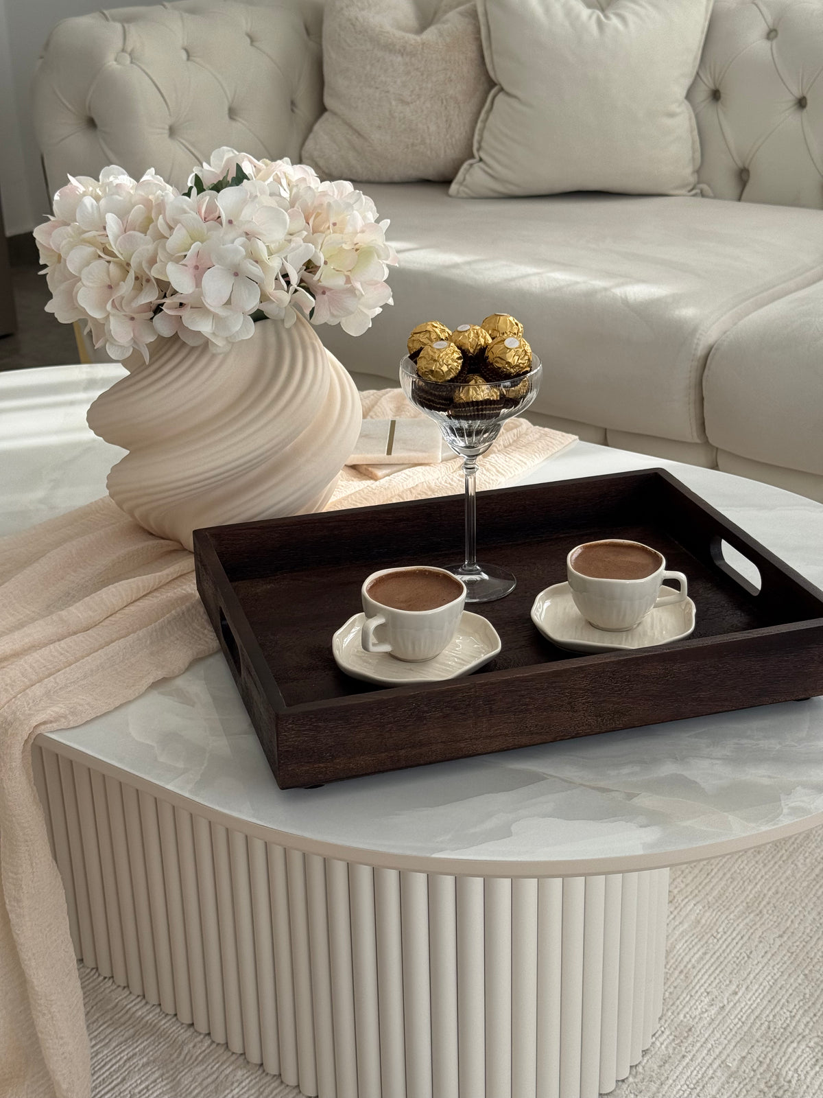 Cermico Beige Mokka-Set