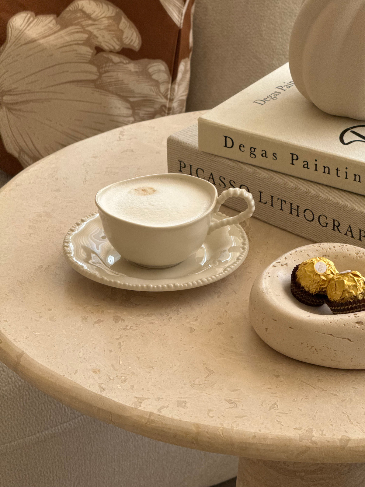 Pearl Beige Kaffeetassen Set