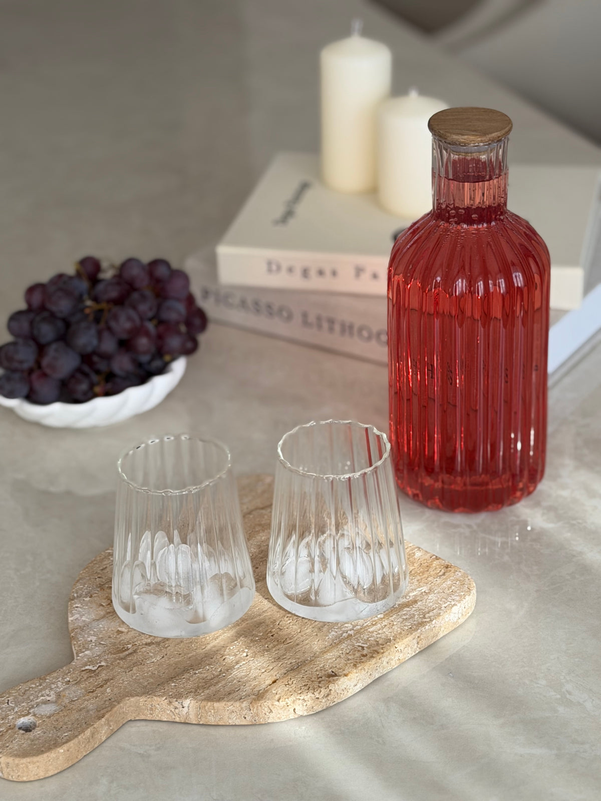 Stripe Karaffe 1400ml